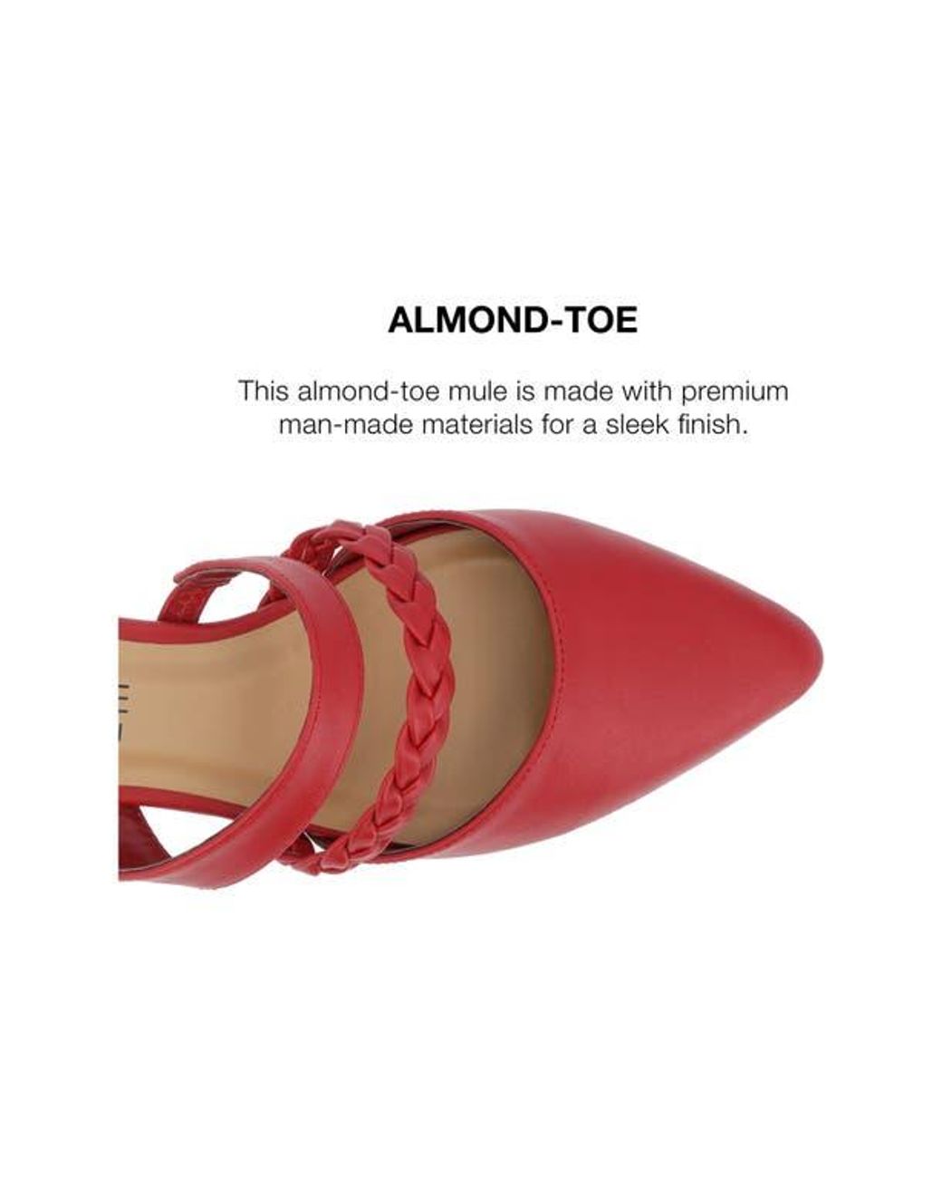 Journee Collection Red Olivea Mule