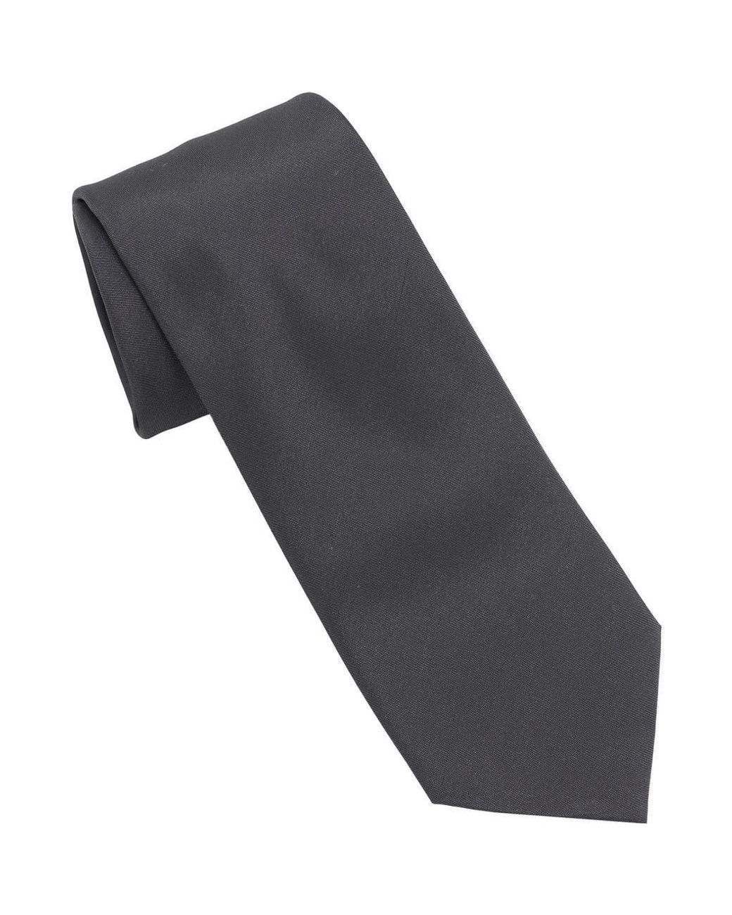 DKNY Black Iridescent Solid Tie for men