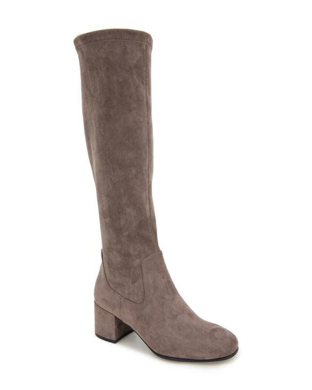 Kenneth Cole Brown Rida Stretch Knee High Boot