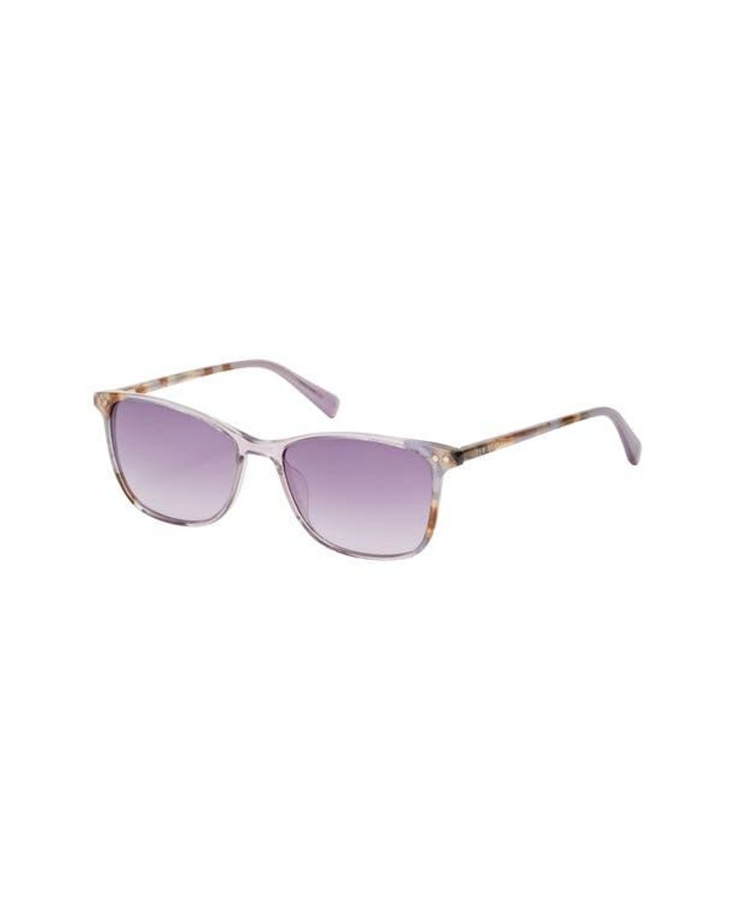 Ted Baker Purple 56Mm Full Rim Rectangle Sunglasses for men
