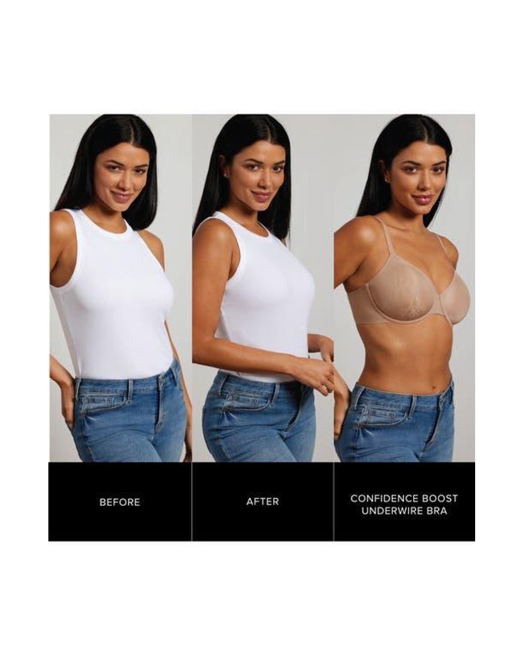 Wacoal Purple Confidence Boost Underwire Bra