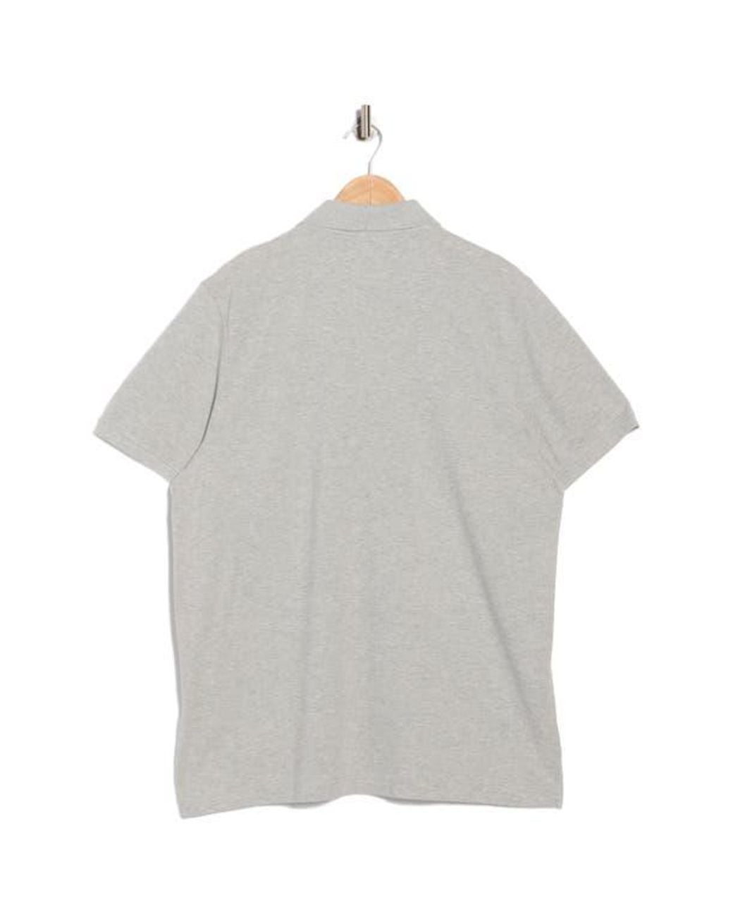 Brooks Brothers Gray Short Sleeve Polo for men