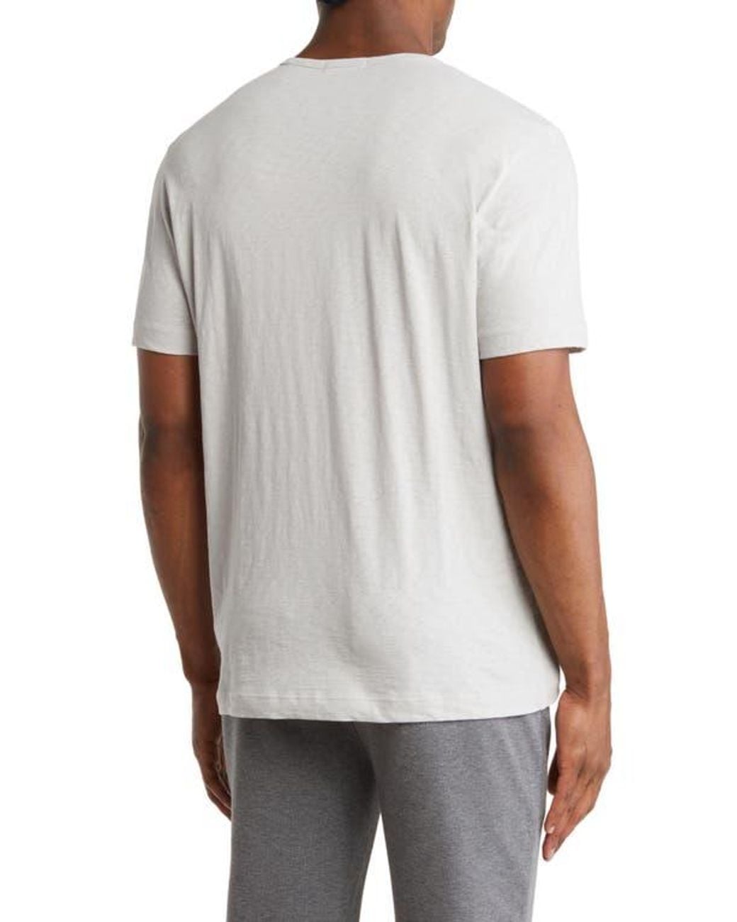 Theory Gray Precise Tee for men