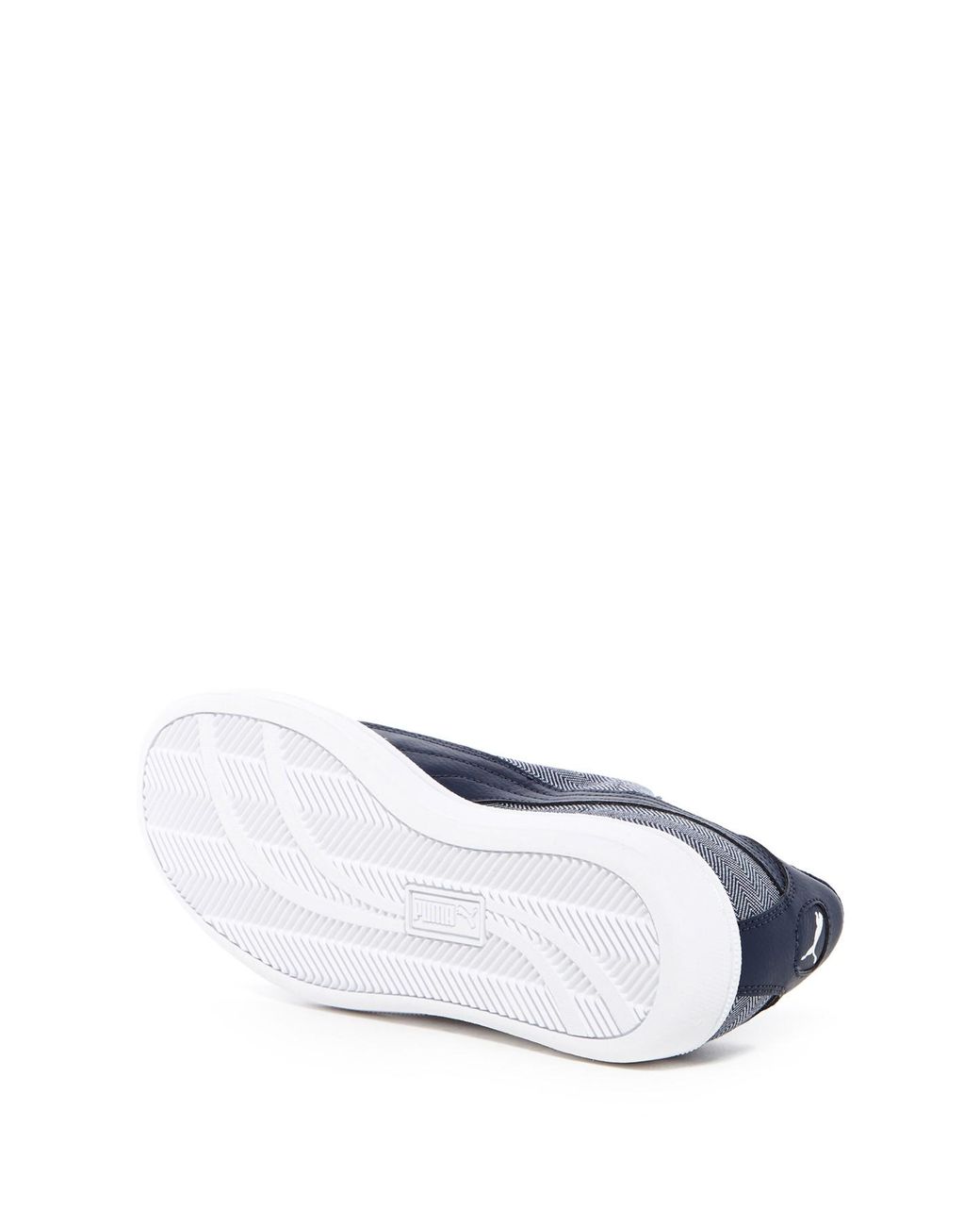 PUMA Smash Herringbone Sneaker in Blue for Men Lyst