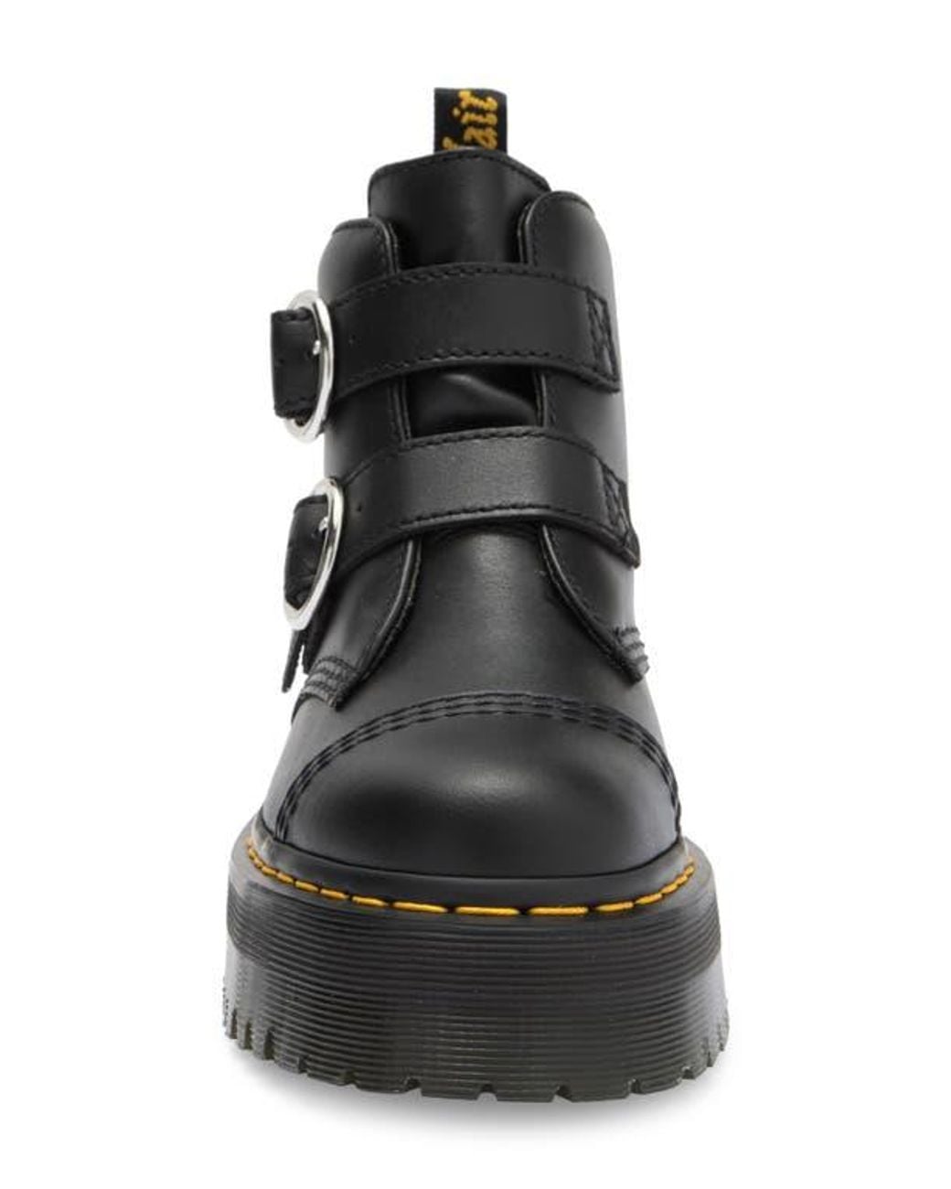 Dr. Martens Black Devon Platform Boot