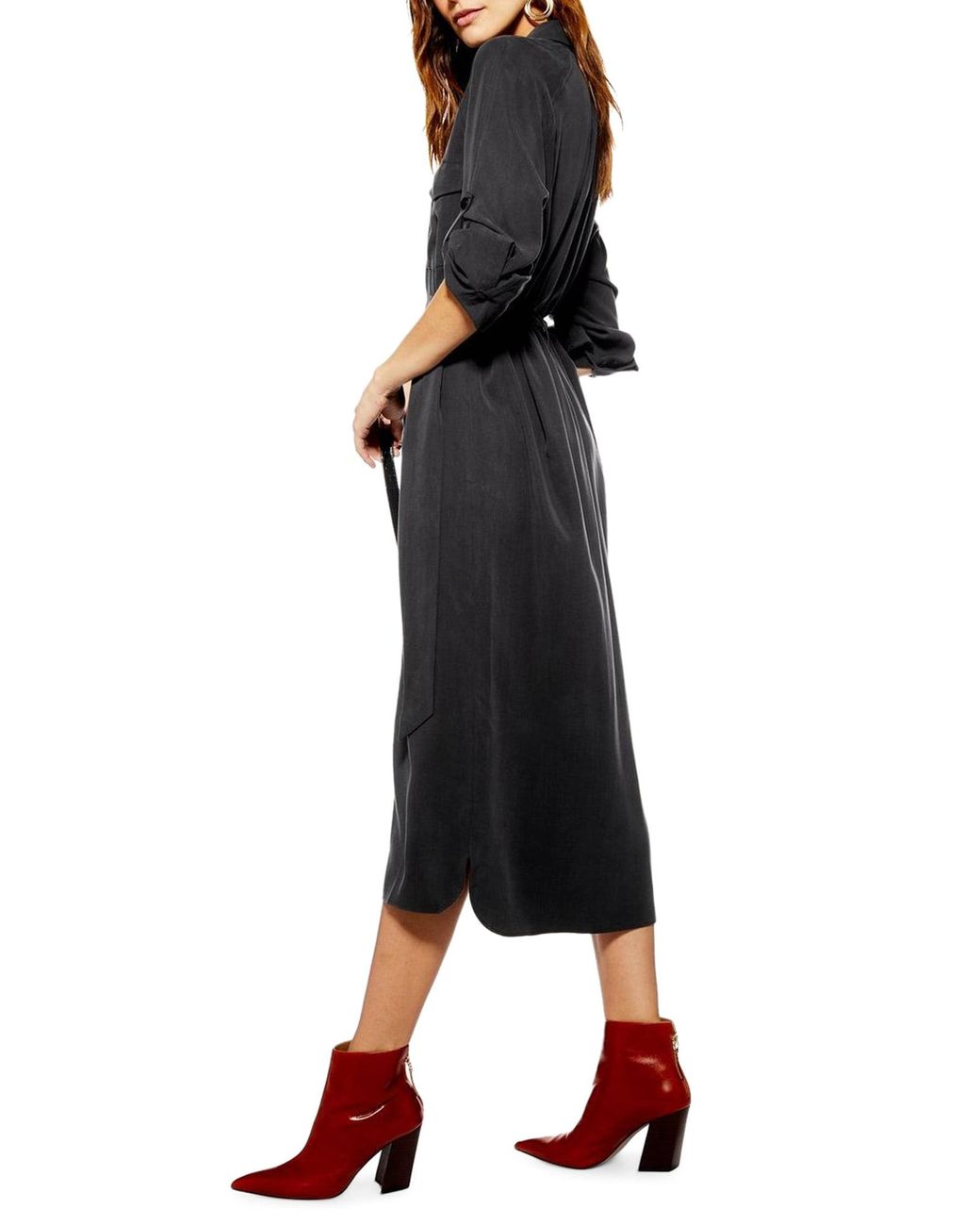 Topshop utility hotsell dress