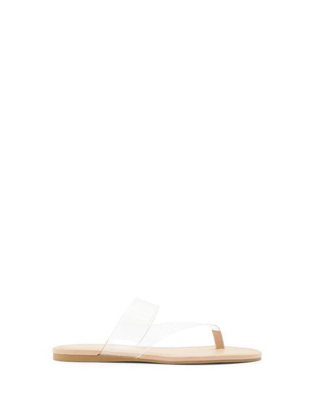 Stuart Weitzman Natural Remy Toe Strap Sandal