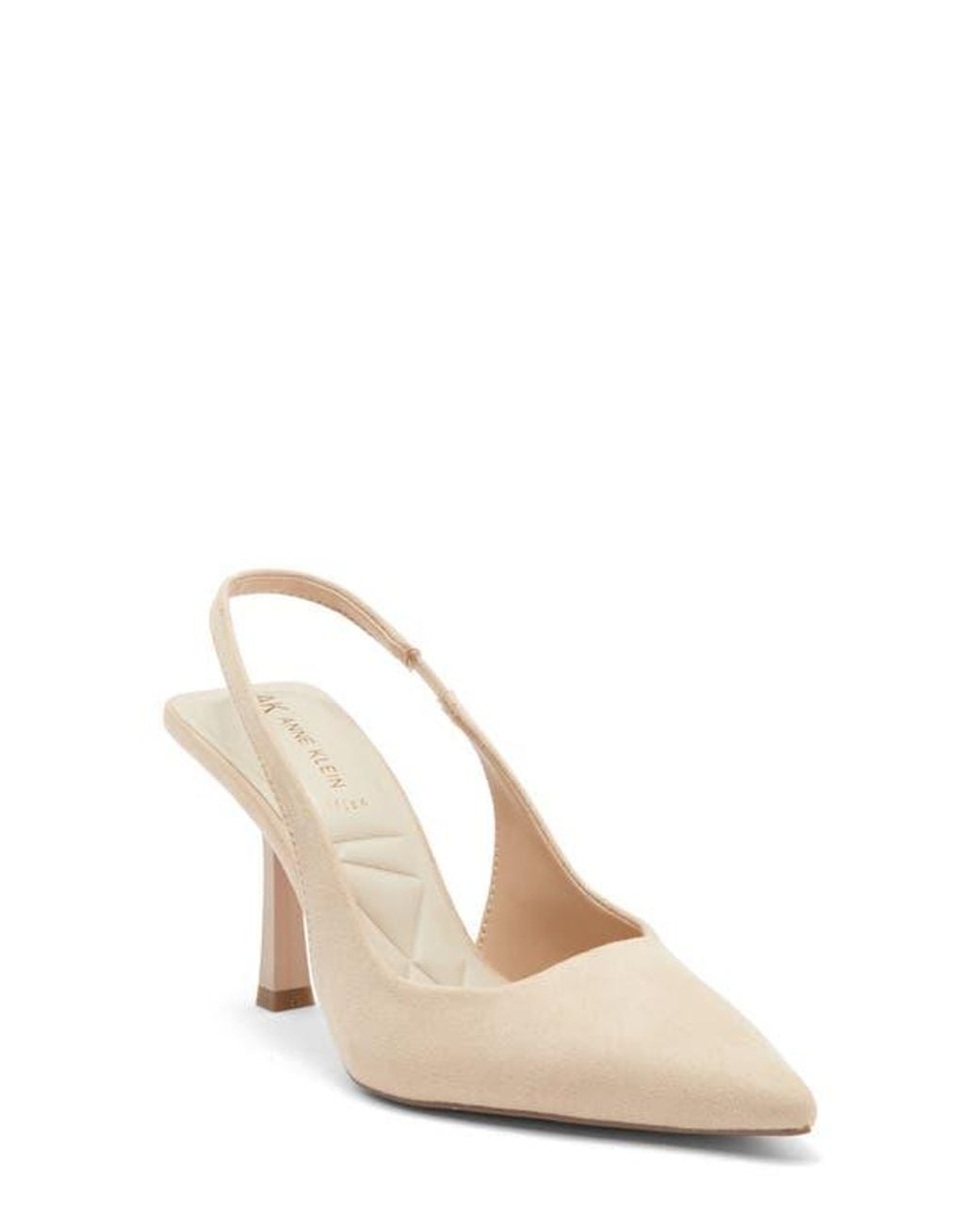 Anne Klein Natural Indianna Slingback Pump