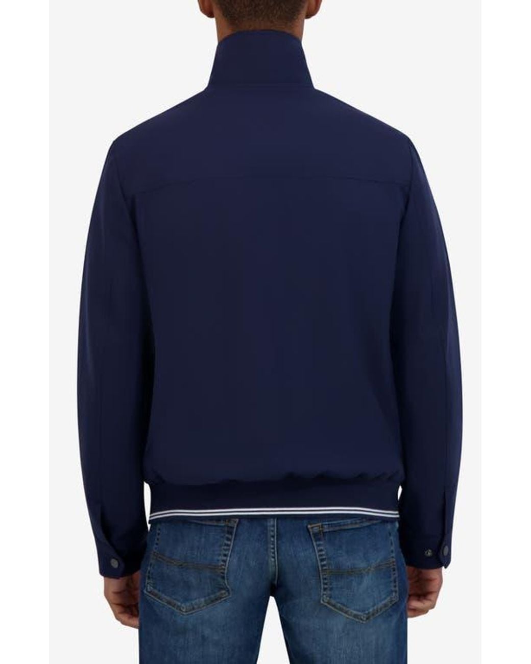 Nautica Blue Bomber Jacket for men