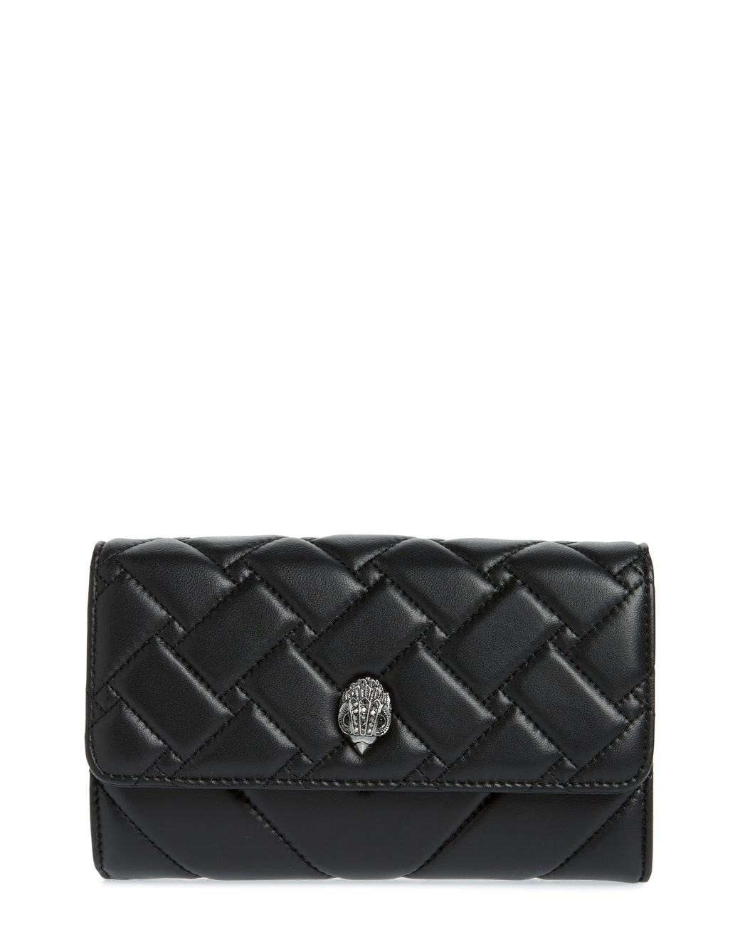 Kurt Geiger Kensington Leather Wallet On A Chain in Black Lyst