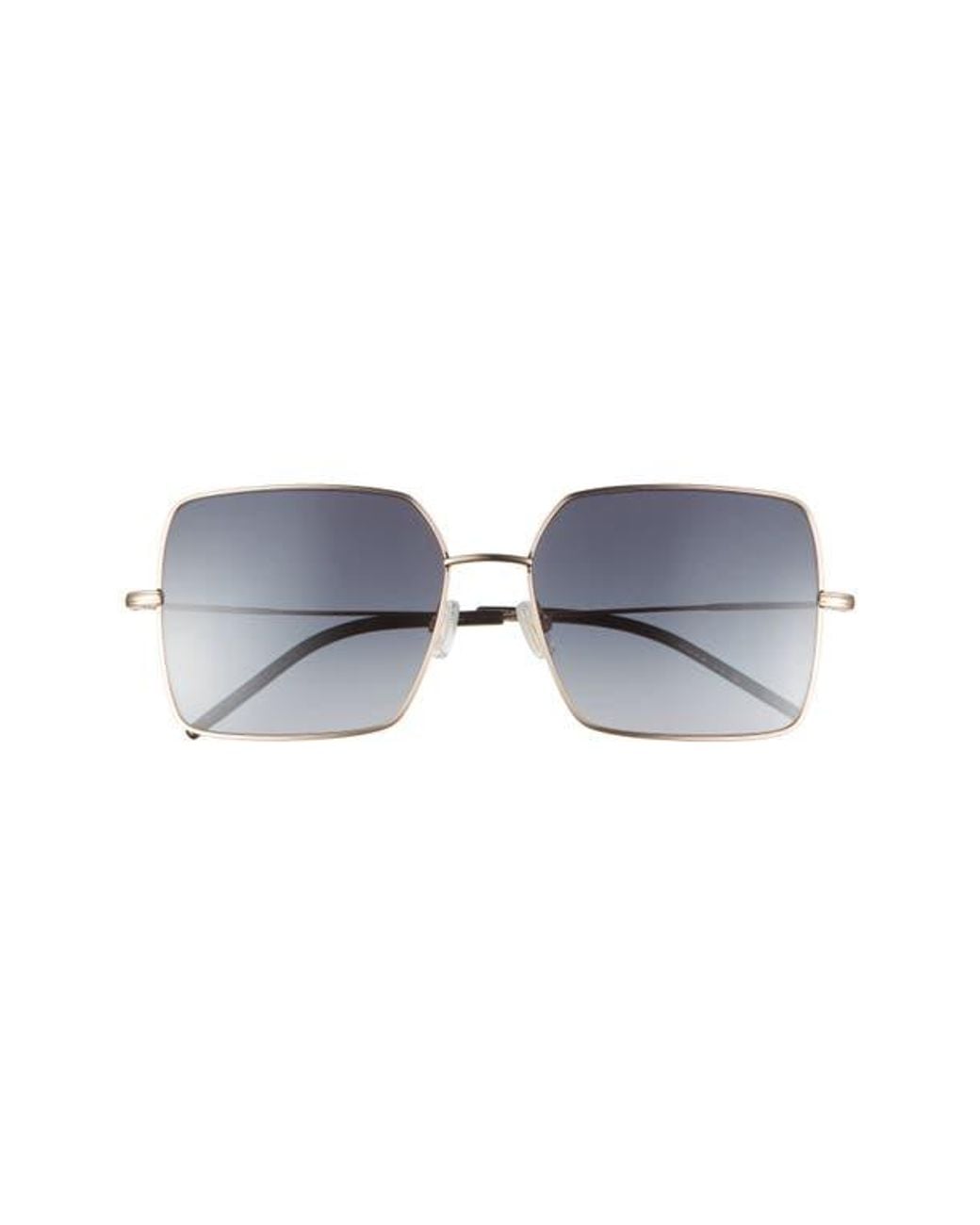 Boss Gray Square Sunglasses