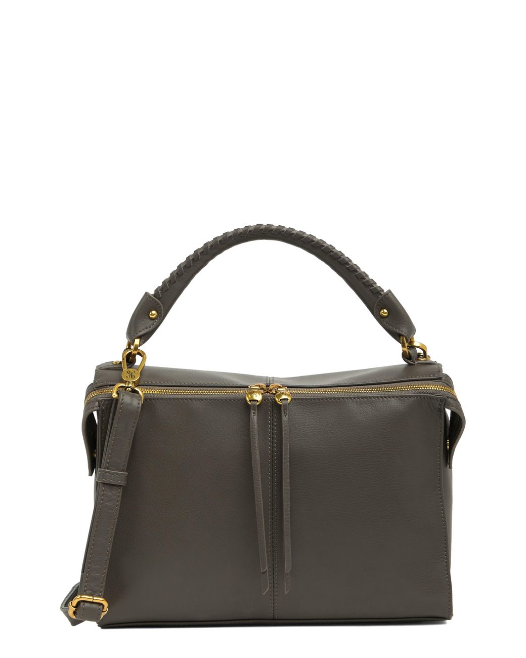 Hobo International Copula Leather Satchel Bag In Slate At Nordstrom