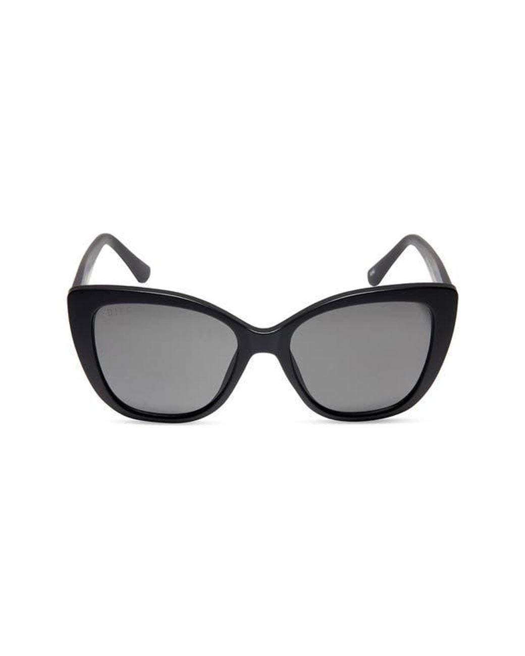 DIFF Black 54Mm Square Sunglasses