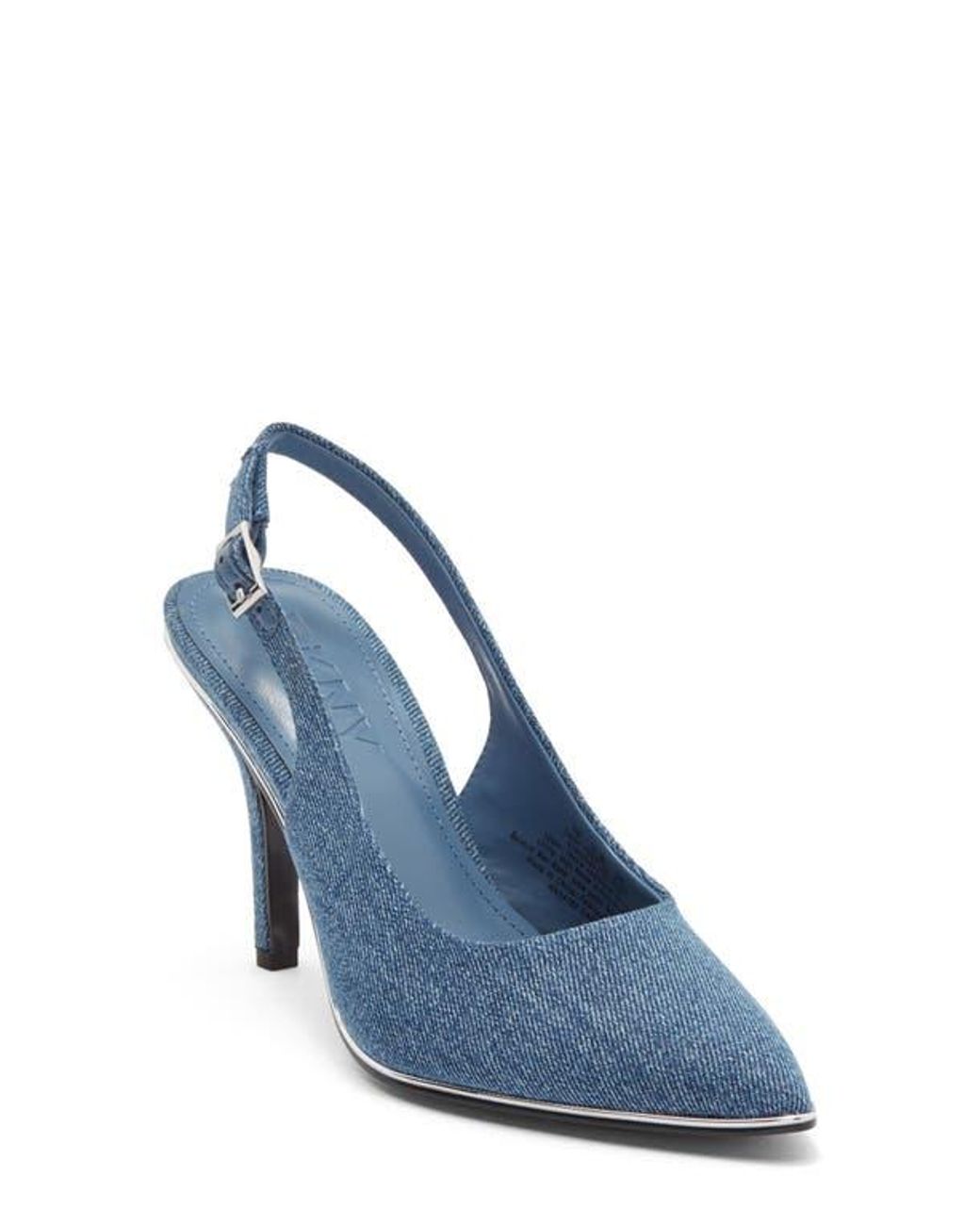 DKNY Blue Preston Slingback Pump