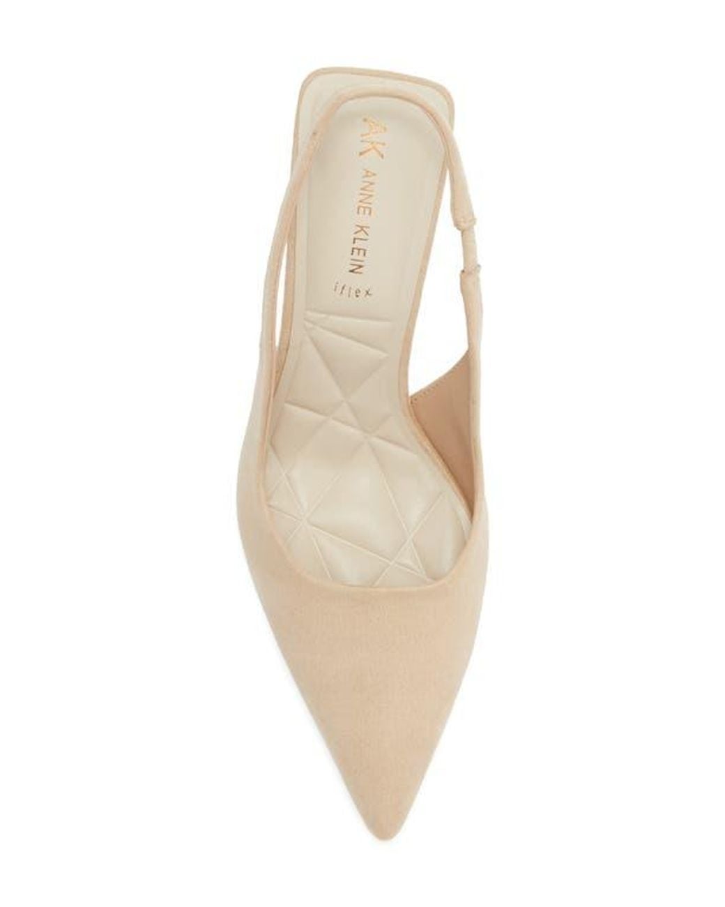 Anne Klein Natural Indianna Slingback Pump