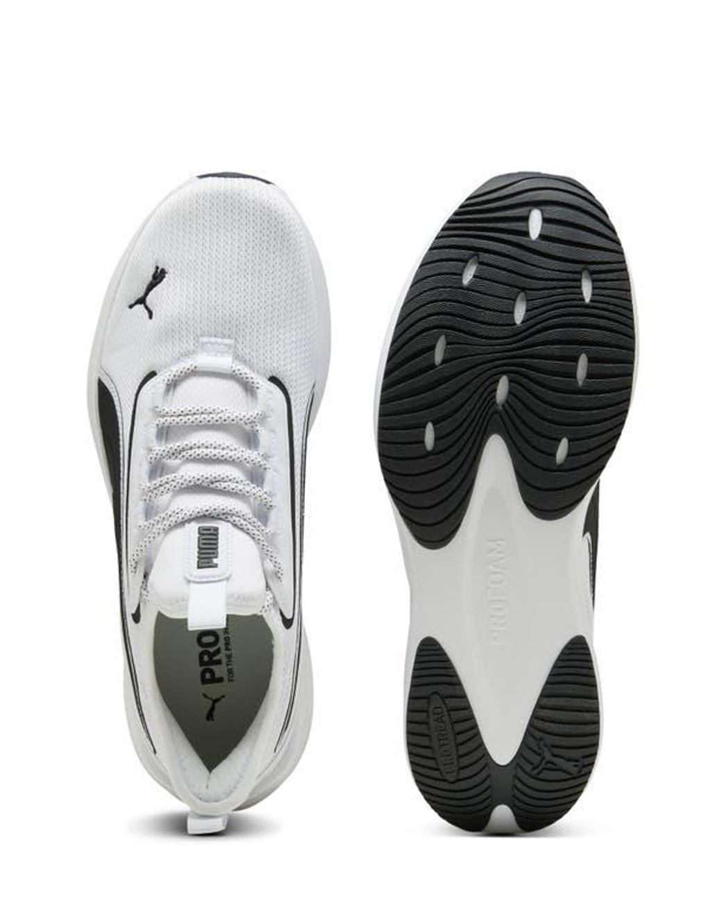 PUMA White Darter Pro 2 Running Shoe for men