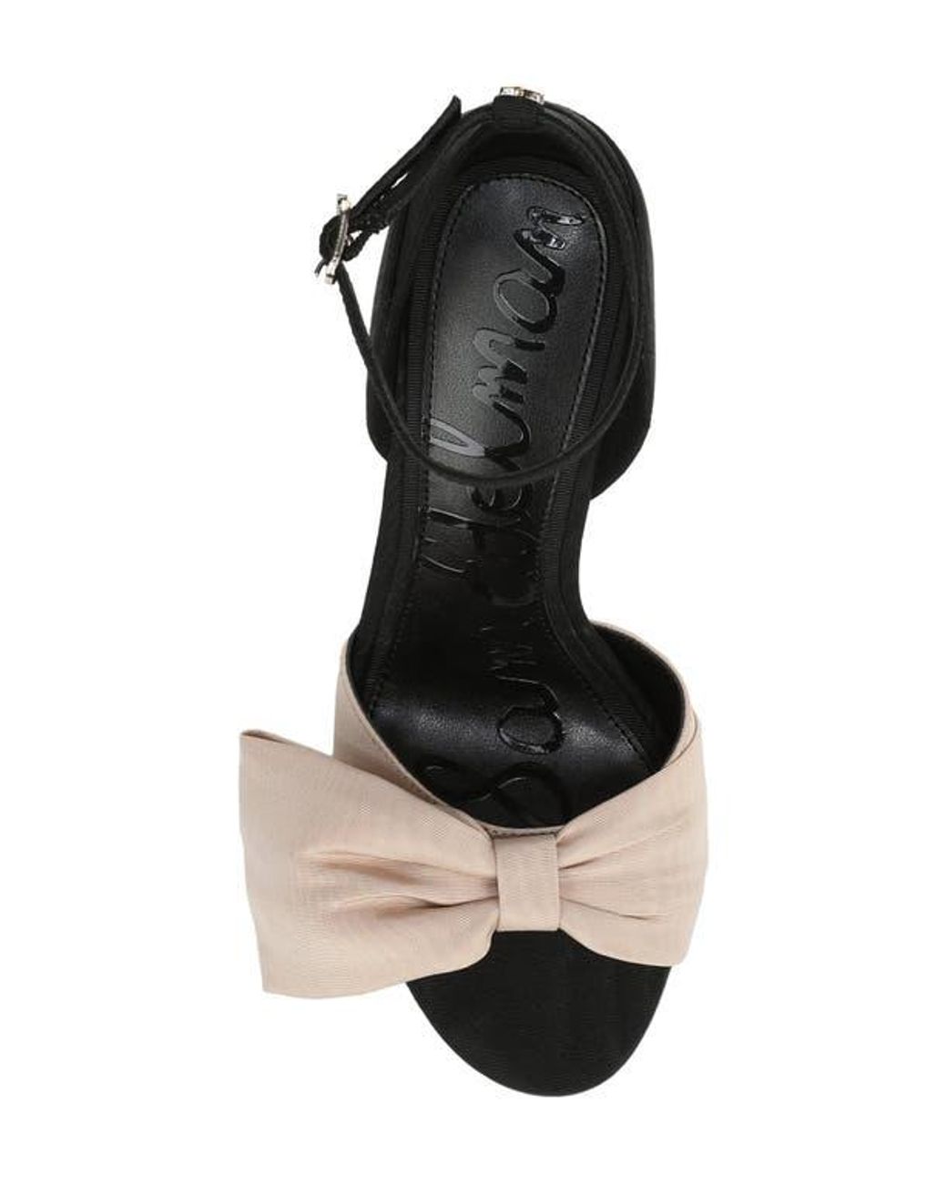 Sam Edelman Black Ida Ankle Strap Sandal