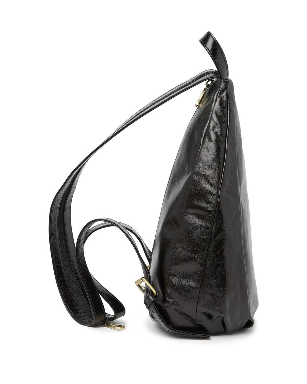Hobo International Kiley Leather Backpack in Black | Lyst