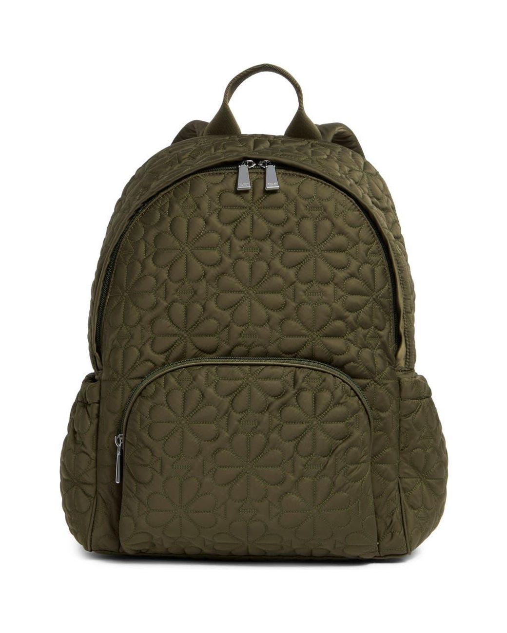 Kate Spade Green Large Tilly Quilted Backpack