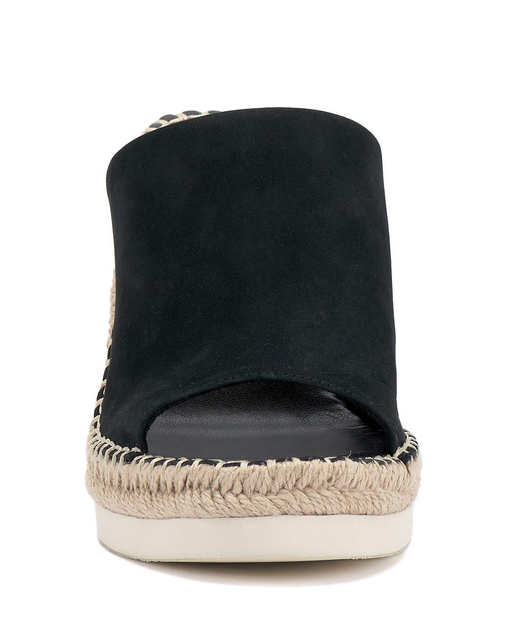 Vince Camuto Brissia Wedge Mule In Black At Nordstrom Rack Lyst