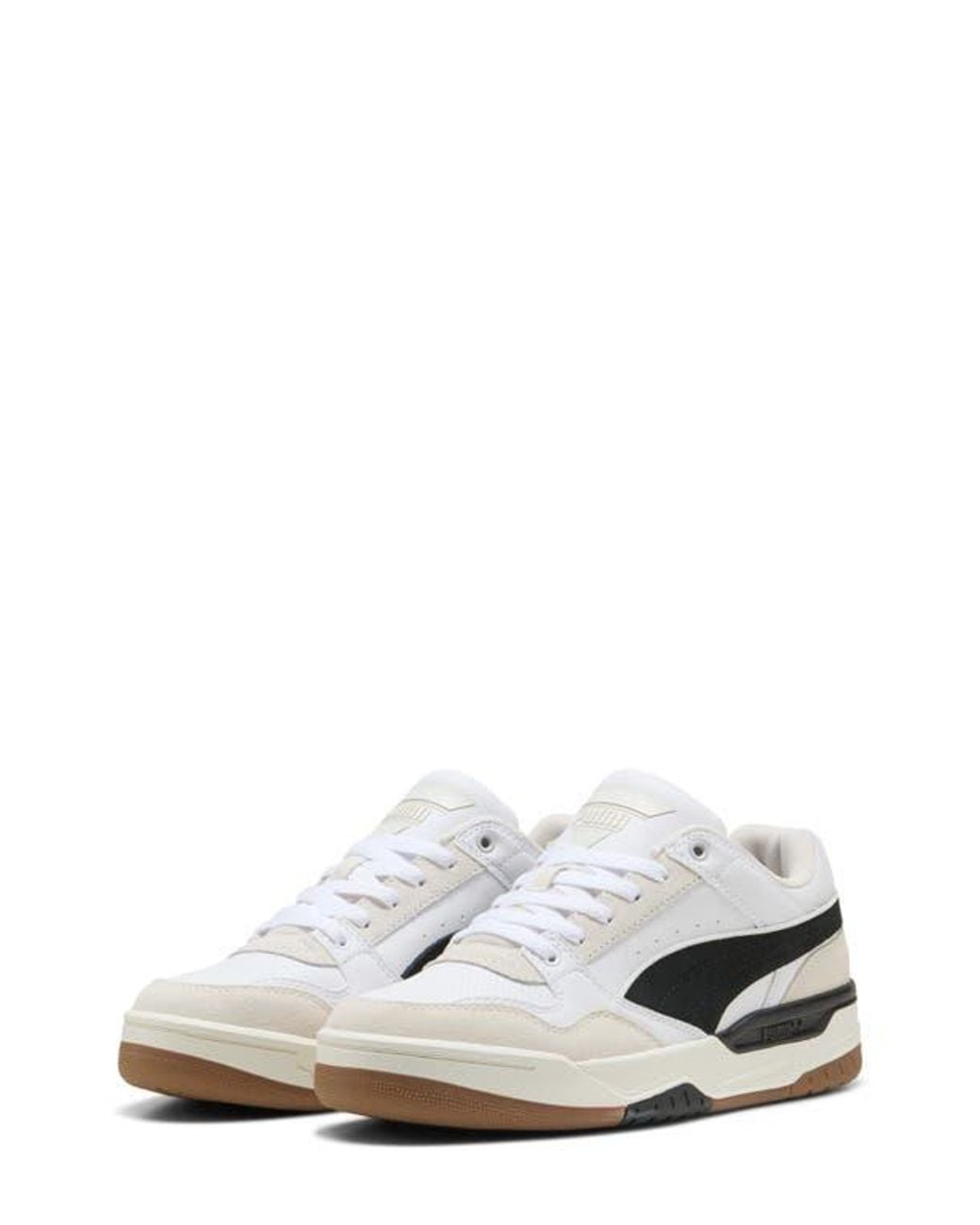 PUMA White Rebound Retro Sd Sneaker for men