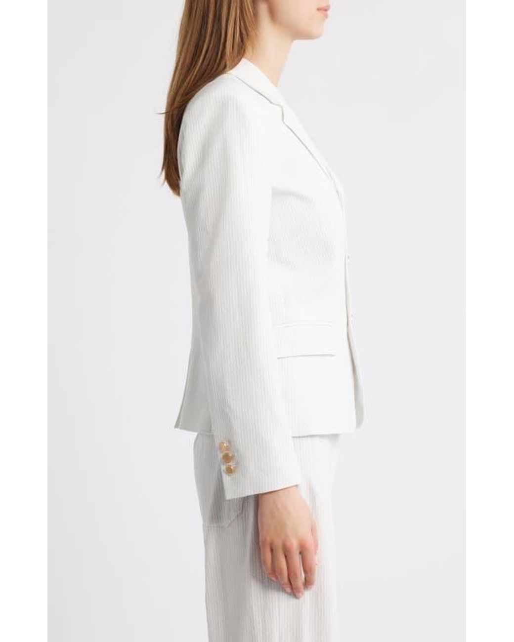 FRAME White The Smart Blazer