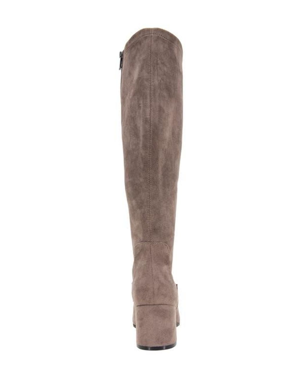 Kenneth Cole Brown Rida Stretch Knee High Boot