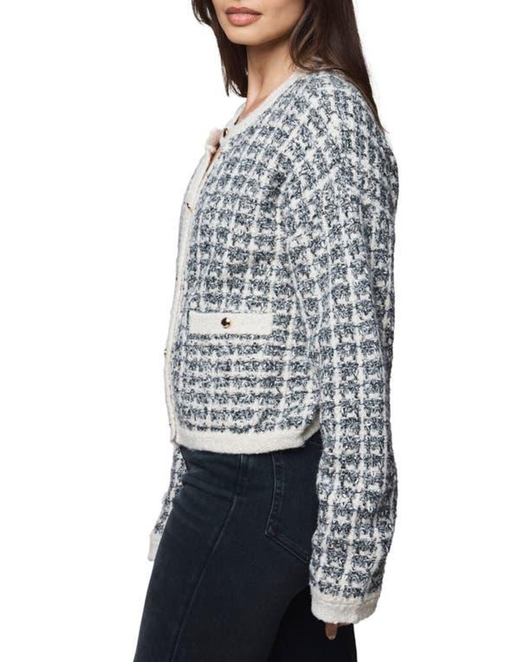 Splendid Gray Lisette Texture Cardigan
