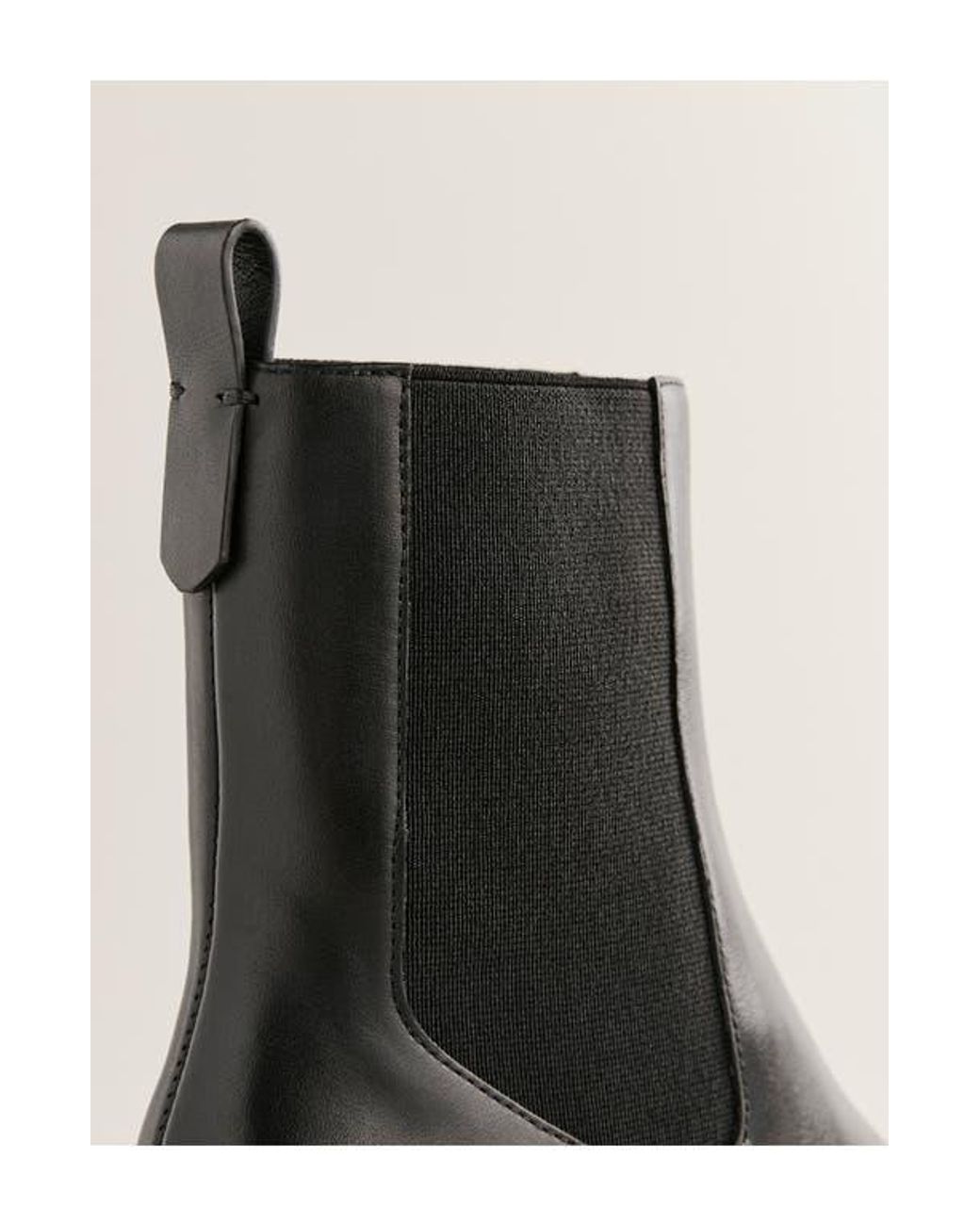 Reformation Black Roberta Chelsea Boot