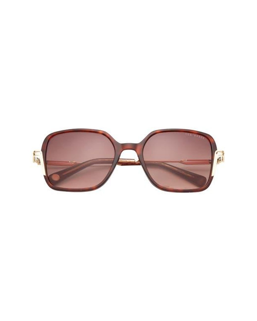 Ted Baker Pink 55Mm Square Sunglasses