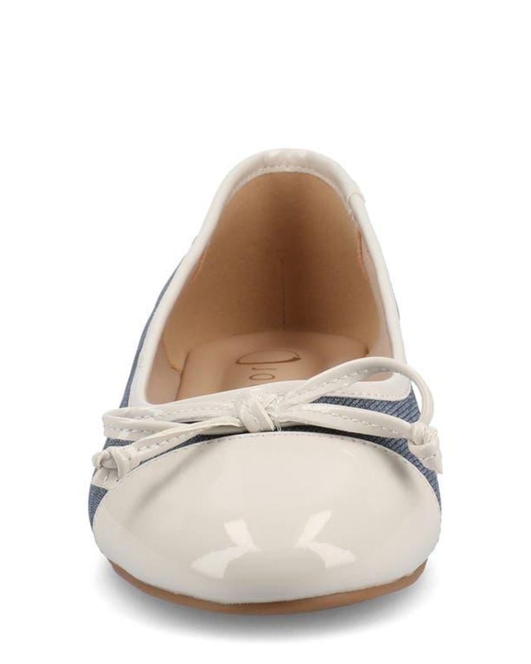 Journee Collection Blue Kaiah Ballet Flat