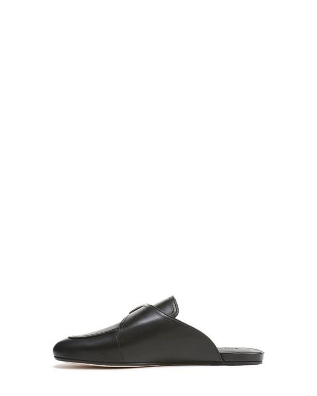 Vince Black Minetta Loafer Mule