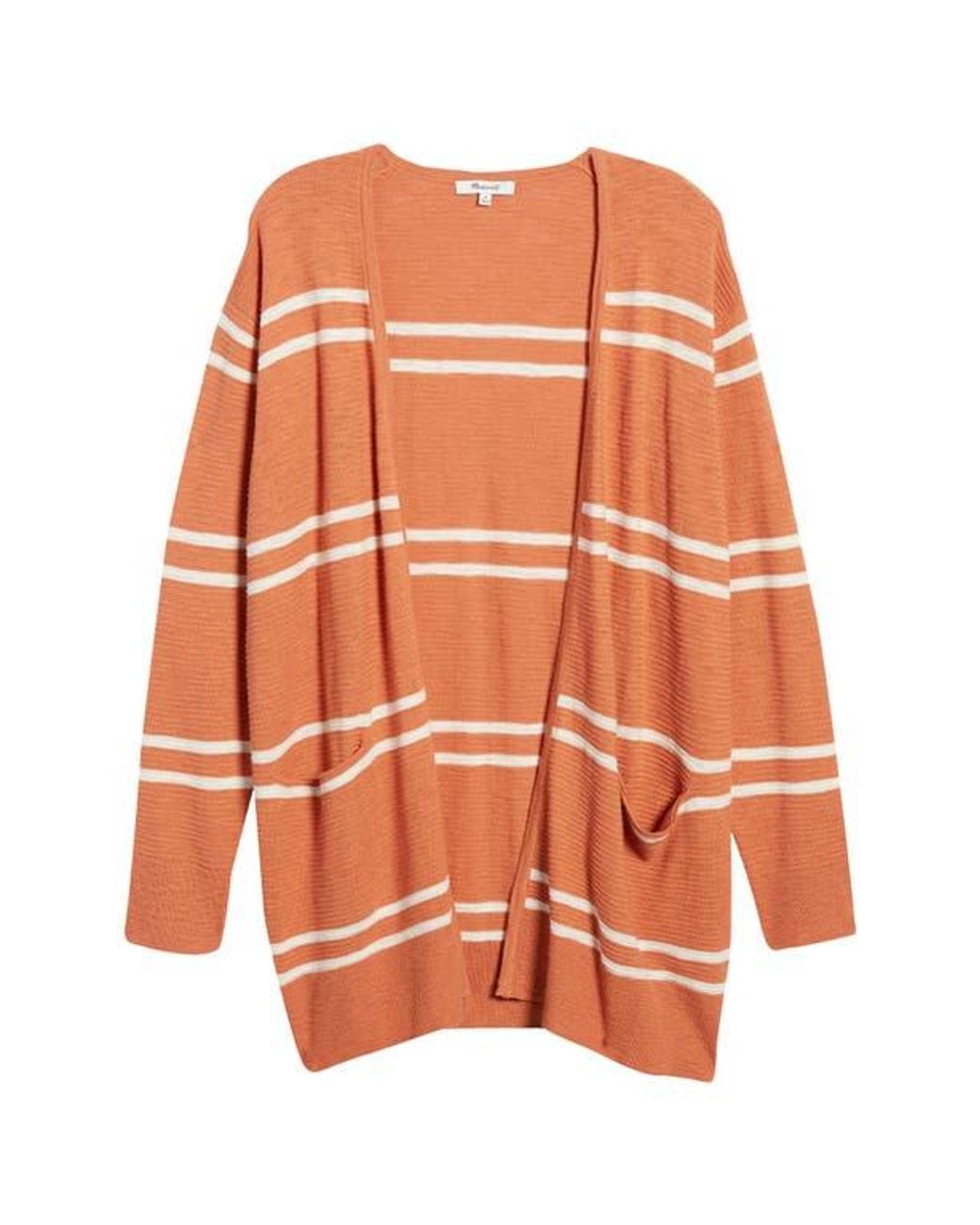 Ryder stripe cardigan sweater madewell new arrivals