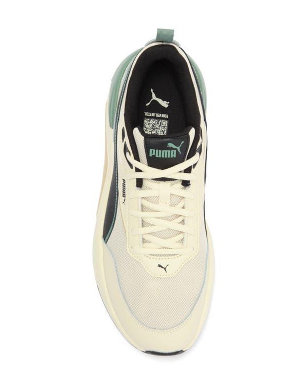 PUMA White X-Ray Clean Sneaker for men