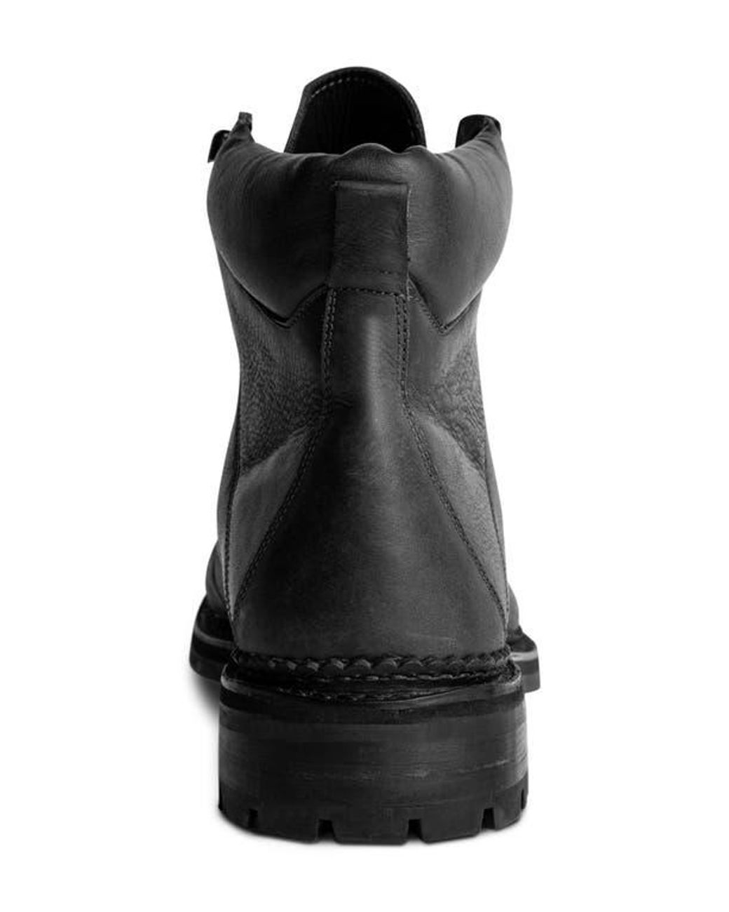 Anthony Veer Black Rockefeller Hiking Boot for men