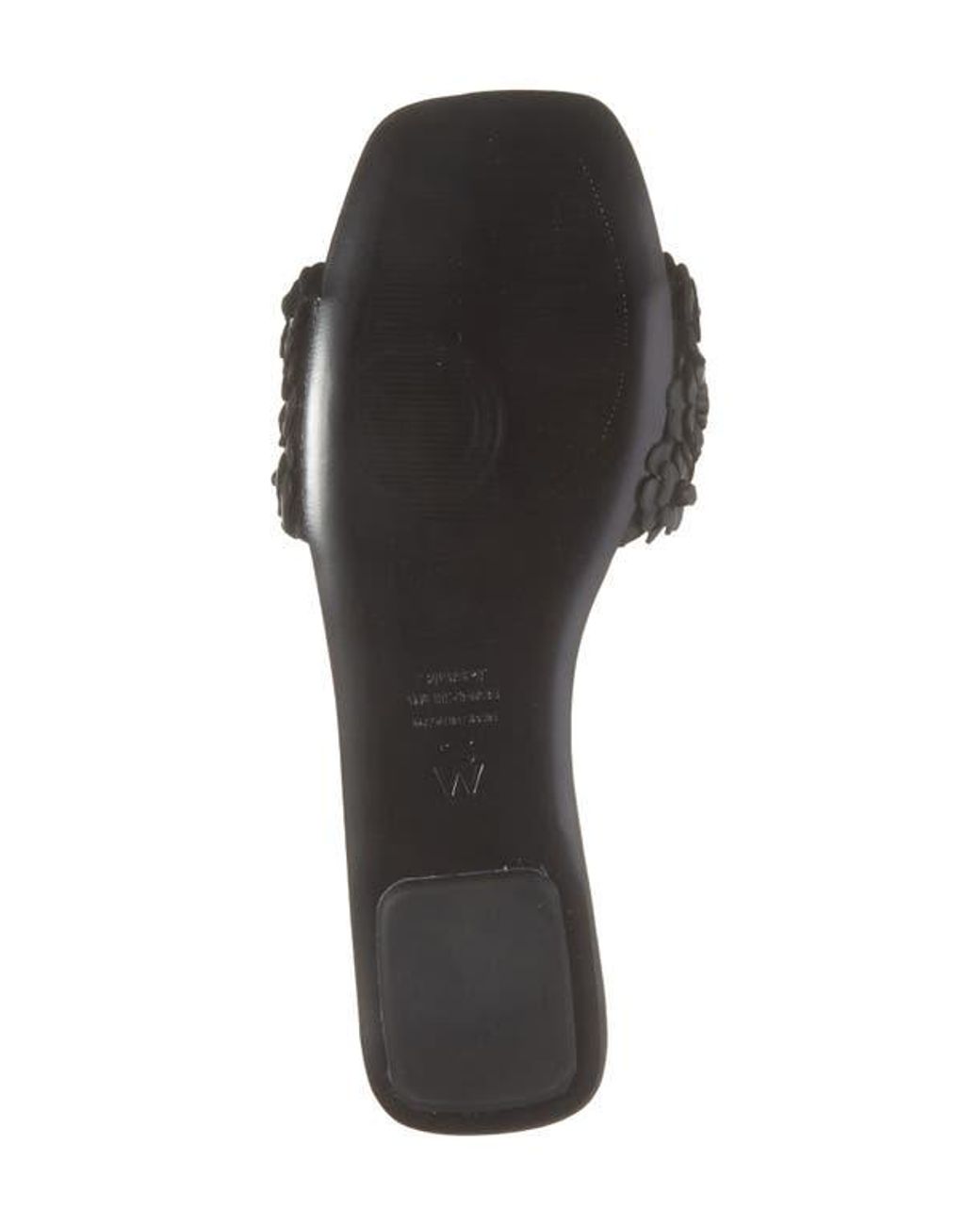 Stuart Weitzman Blue Meadow Slide Sandal