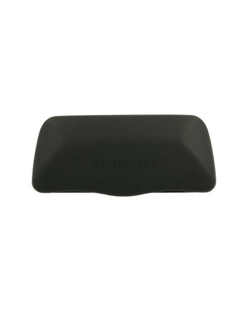 Balenciaga Black 55Mm Rectangular Optical Glasses