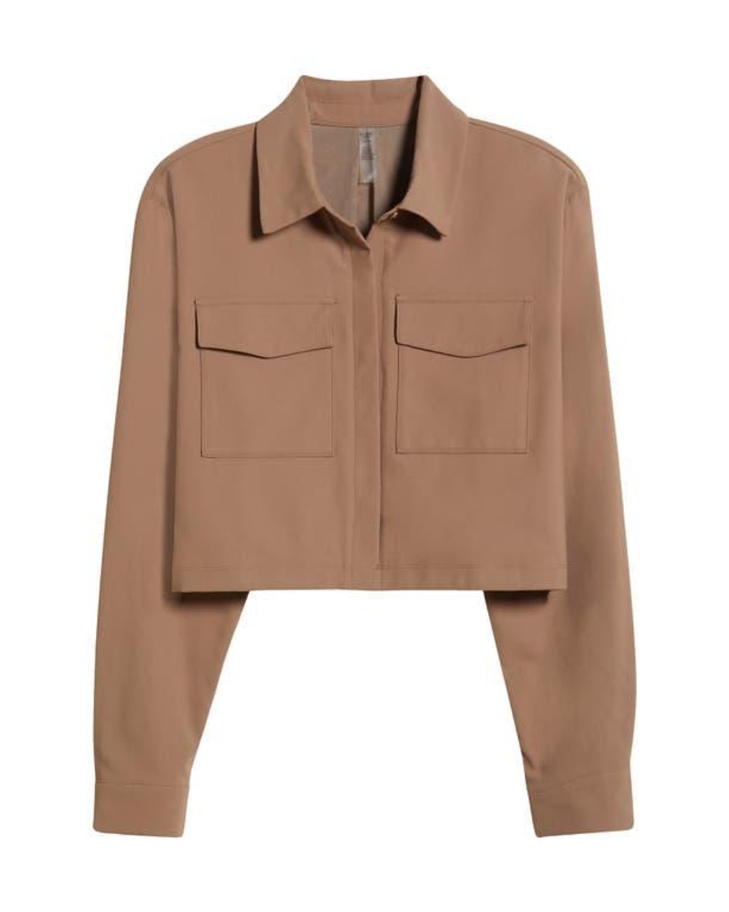 Beyond Yoga Red Midtown Crop Jacket