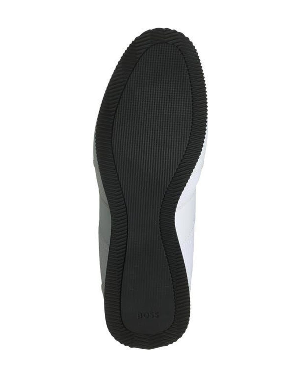 Boss White Rush Low Top Sneaker for men