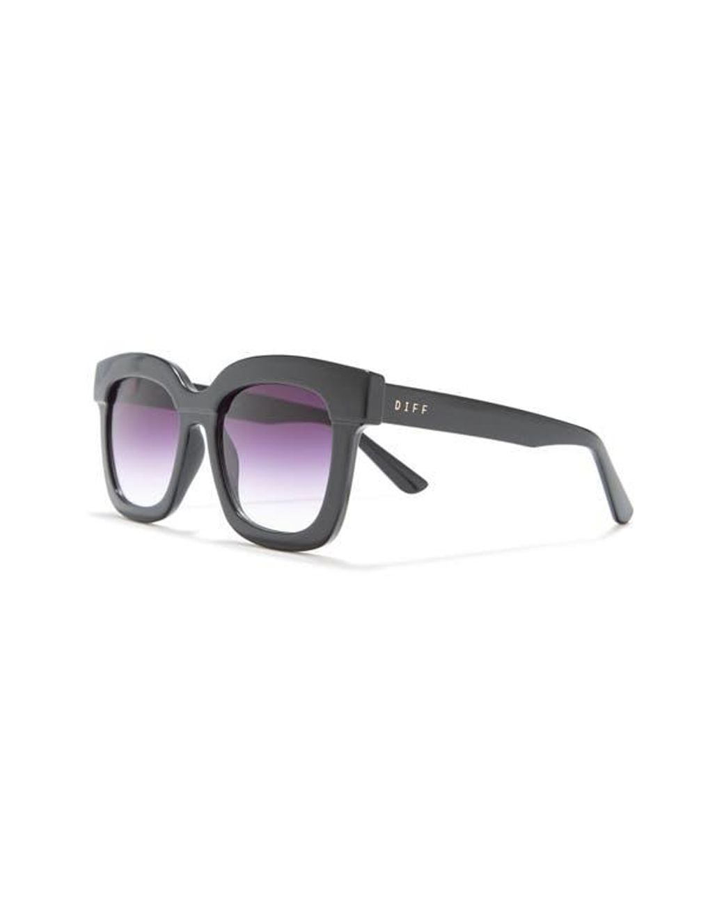 DIFF Brown 56Mm Makay Square Sunglasses