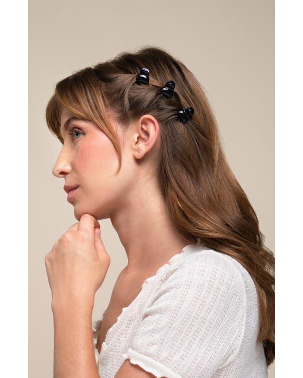 Kitsch Multicolor 16-Pack Recycled Plastic Microcloud Hair Clips