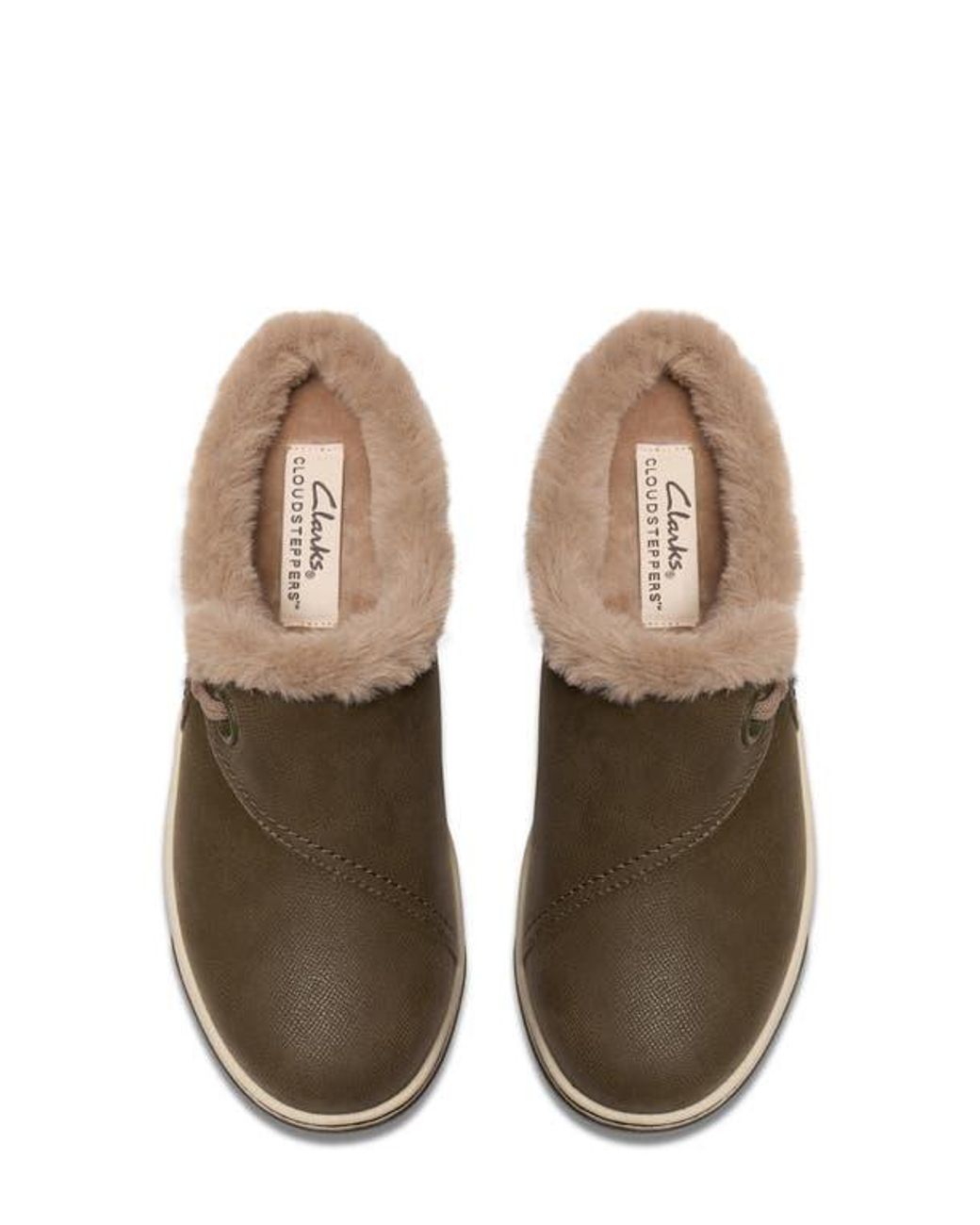 Clarks Brown Breeze Myth Slipon
