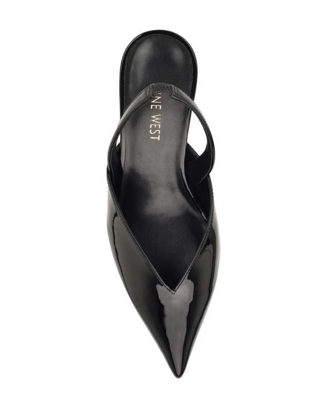 Nine West Black Lamma Slingback Pump
