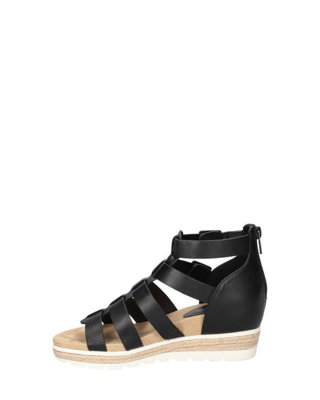 Easy Street Black Simon Caged Sandal