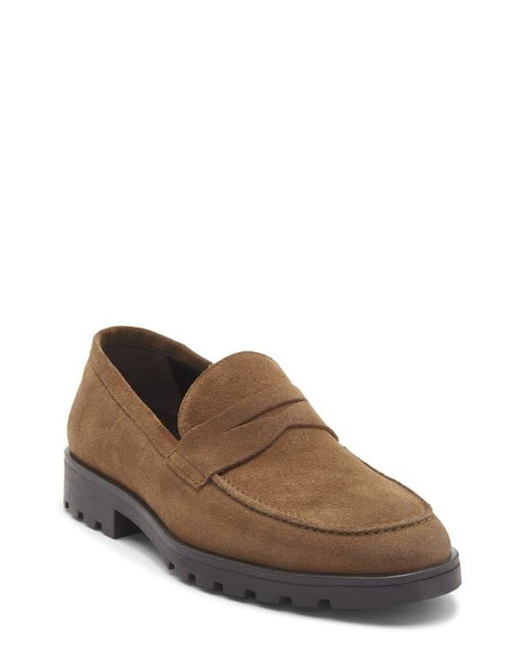 To Boot New York Orman Lug Sole Penny Loafer in Brown for  display picture 1