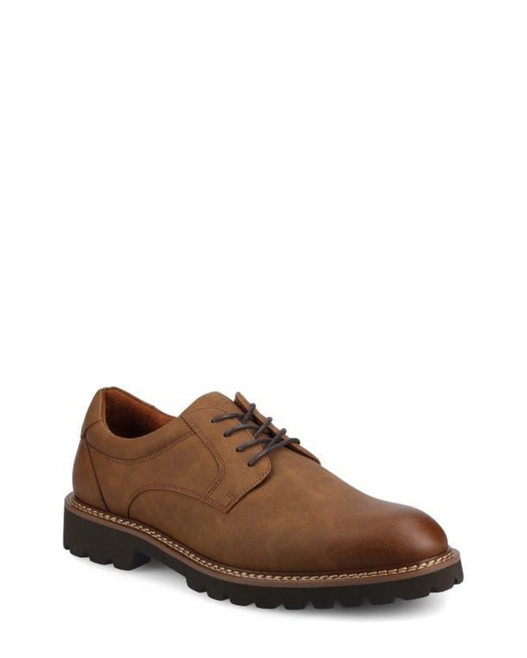 Vance Co. Brown Templeton Derby for men