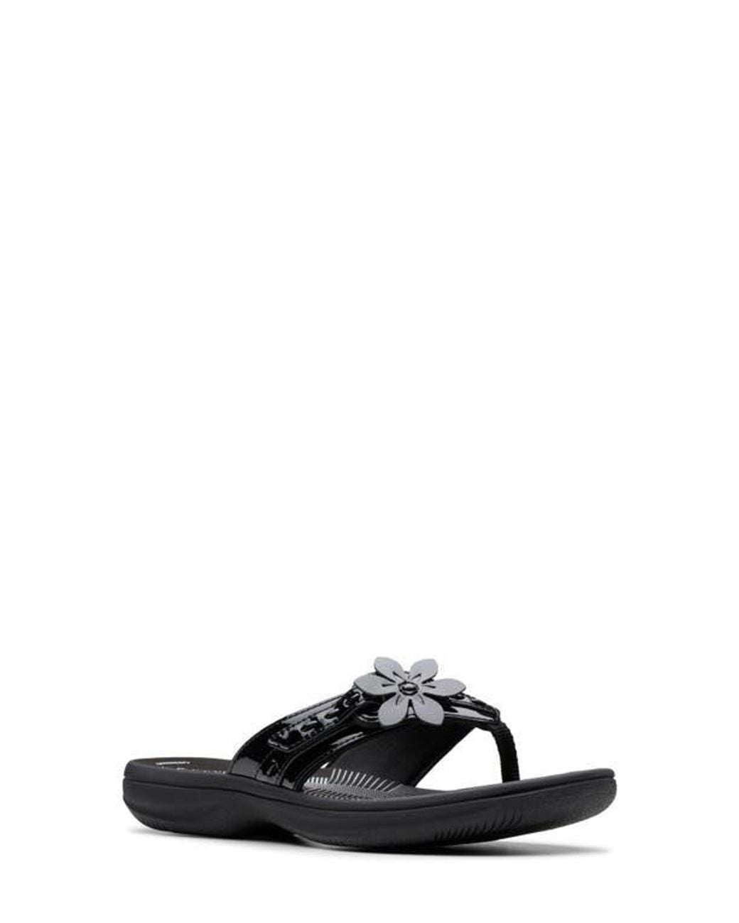 Clarks Black Breeze Opal Sandal