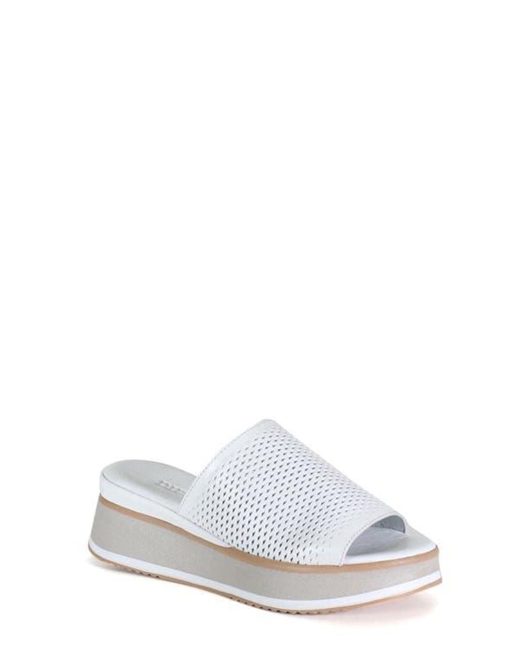 Diba True White Pa Cific Platform Sandal