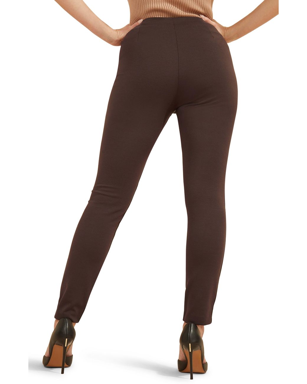 GUESS Coy High-Rise Leather Legging