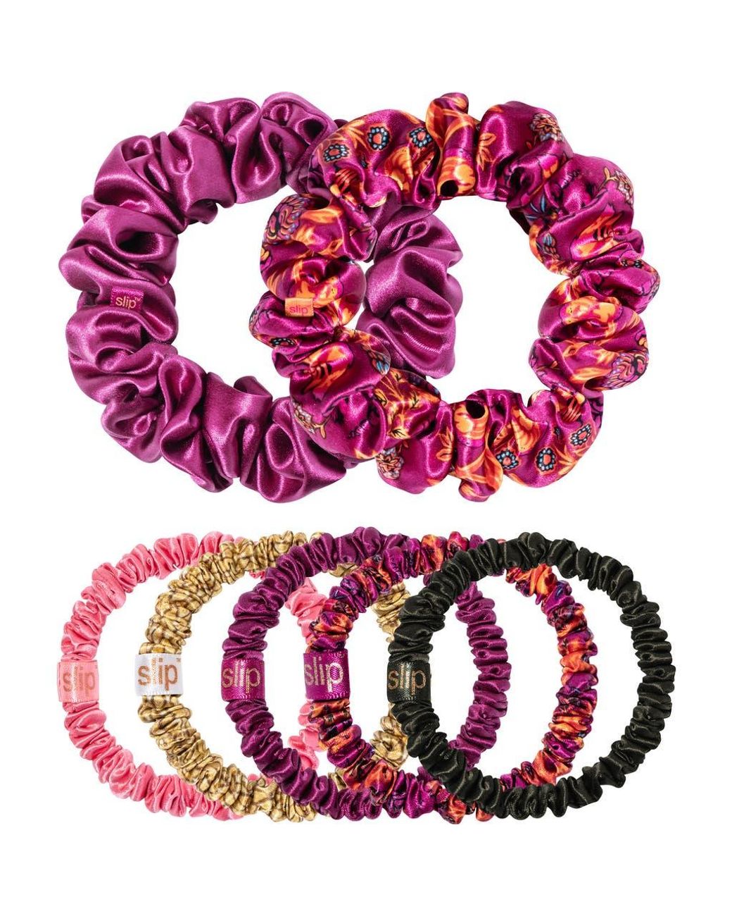Slip Red Mega Scrunchie Set